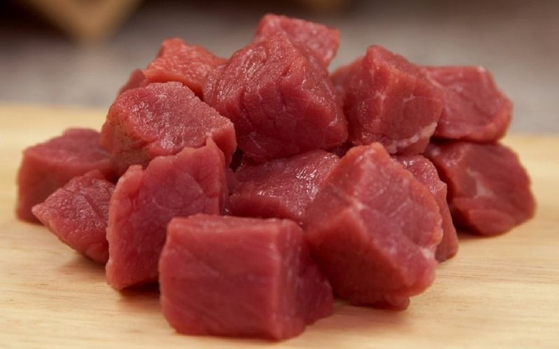 Thịt bò cho món hầm